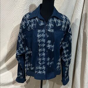 Gene Ewing Bis vintage denim jacket, size medium